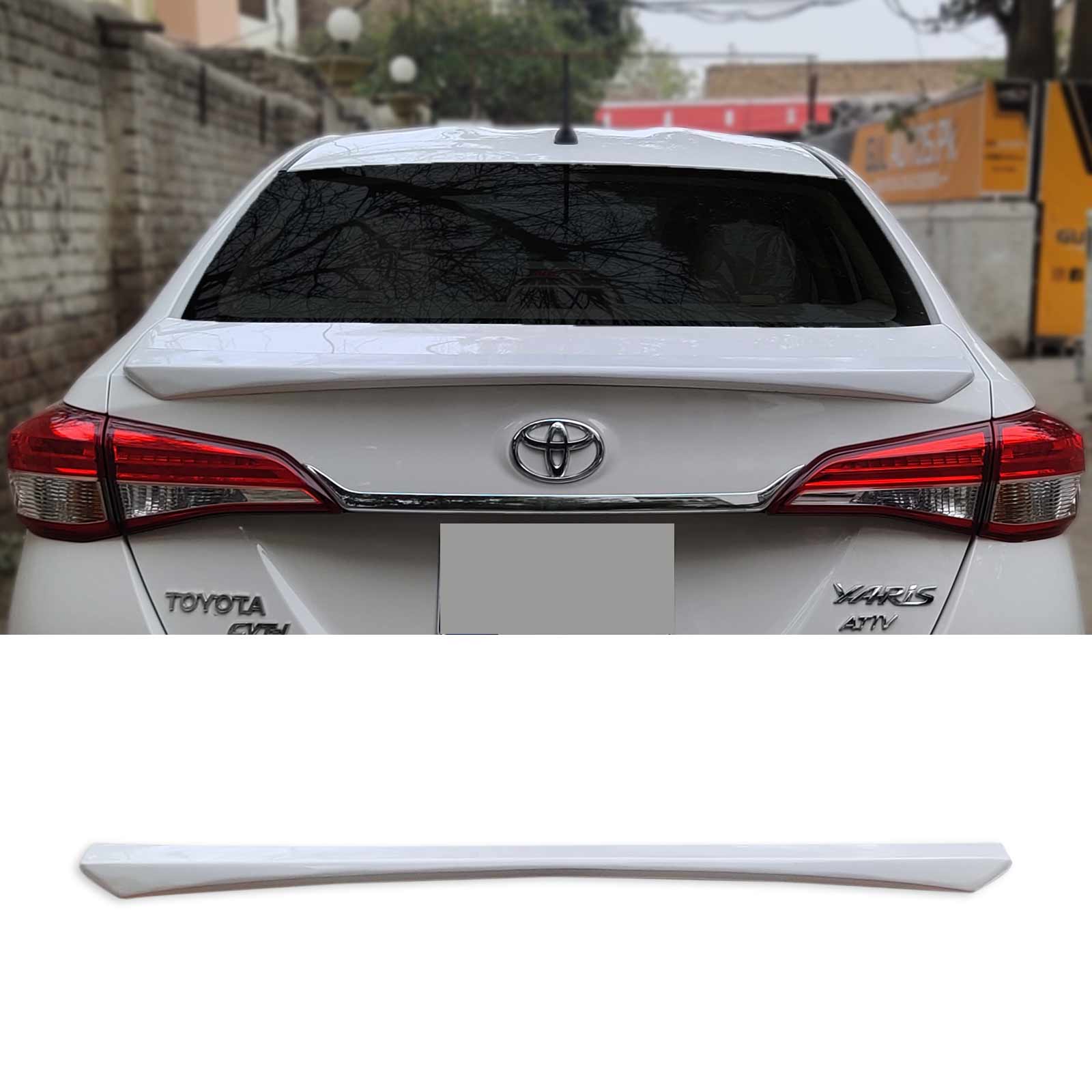 Toyota Yaris 2020-2026 Roof Spoiler – ABS Plastic 1