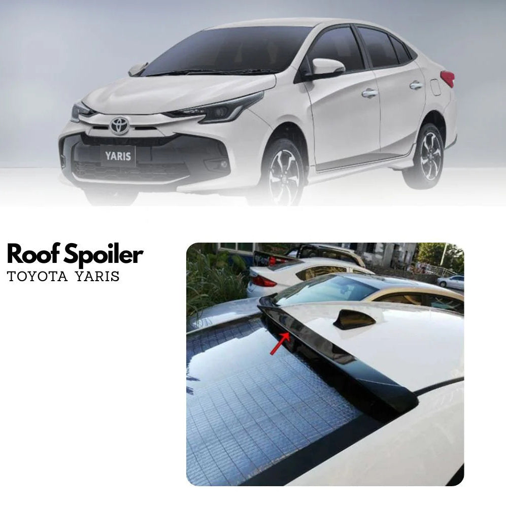 Toyota Yaris 2020-2026 Trunk Lip Spoiler – ABS Plastic 1