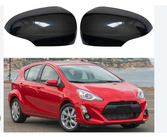 Batman Style Side Mirror Cover – Toyota Aqua 2012-Present 1