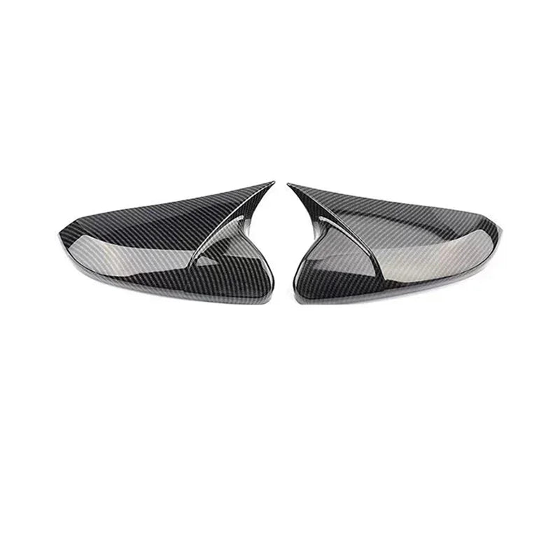 Toyota Corolla 2015–2022 Batman Style Side Mirror Cover – Carbon Fiber / Gloss Black 3