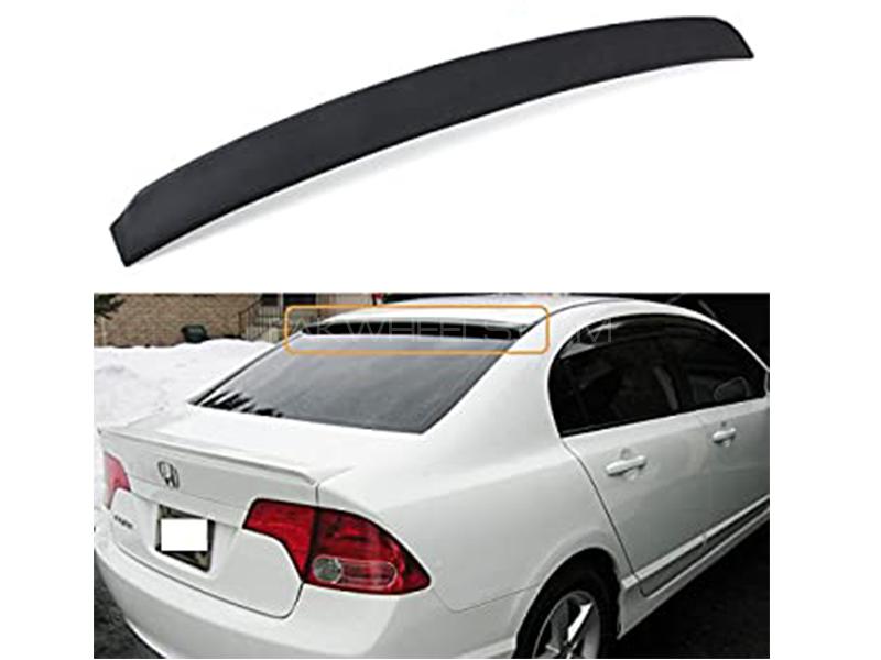 Honda Civic Reborn 2006-2012 ABS Roof Spoiler Rear Window 1