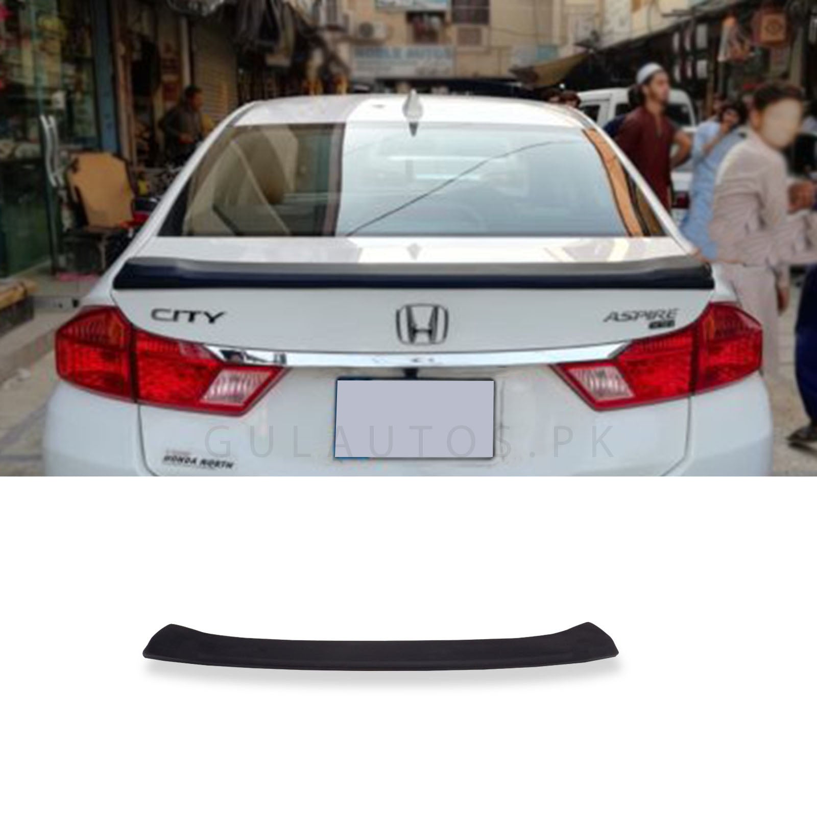 Honda City 2021-2026 RS Style Trunk Lip Spoiler 2