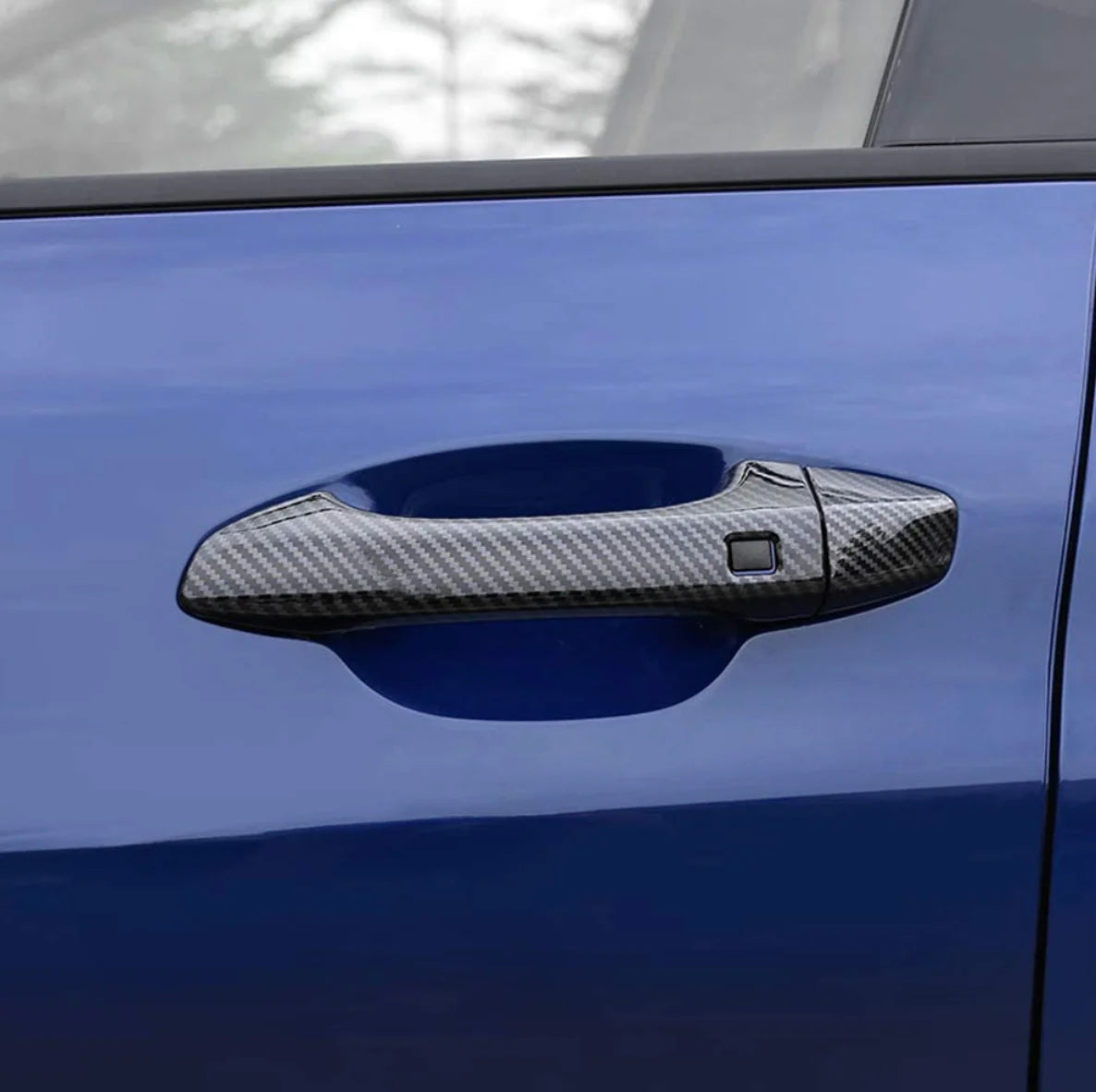 Hyundai Elantra Hybrid 2025-Present Carbon Fiber Door Handle Covers 4PCS 2