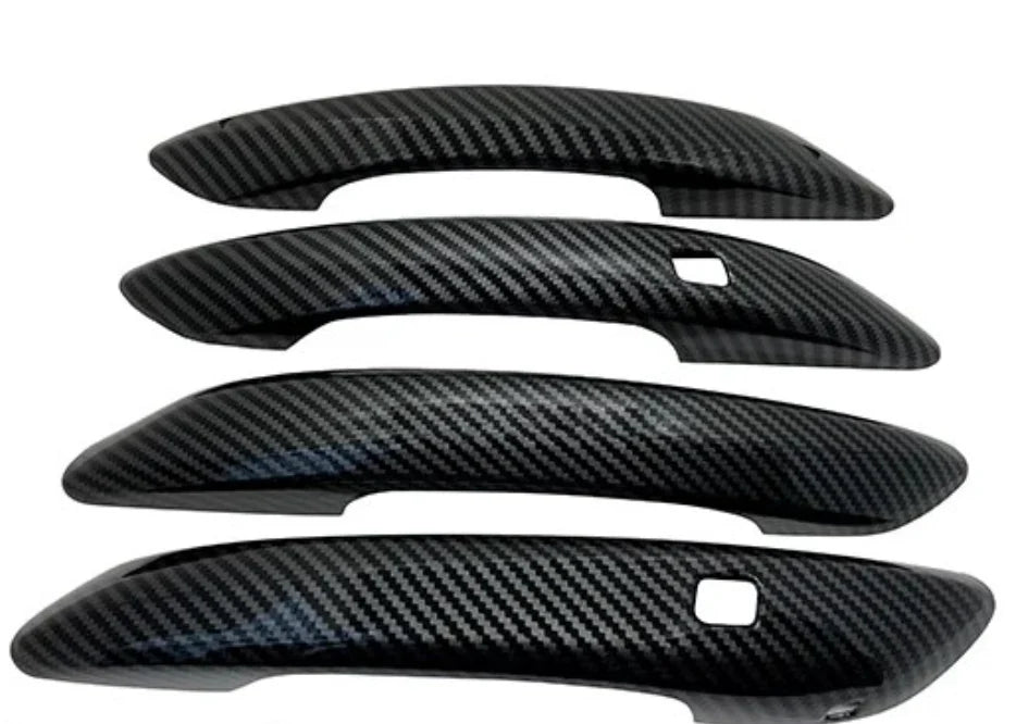 Hyundai Elantra Hybrid 2025-Present Carbon Fiber Door Handle Covers 4PCS 3