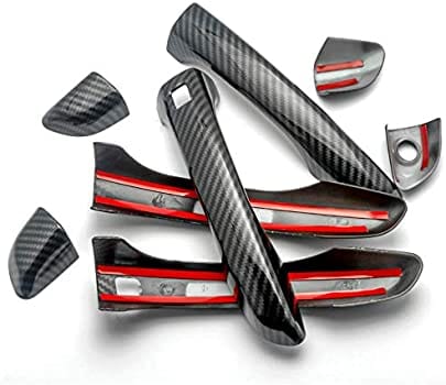 Hyundai Elantra Hybrid 2025-Present Carbon Fiber Door Handle Covers 4PCS 4
