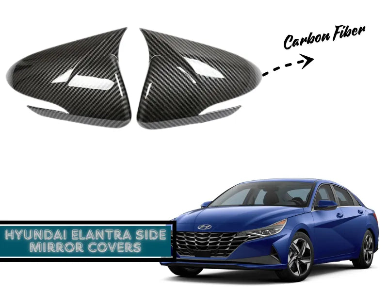 Hyundai Elantra 2020-2024 Carbon Fiber Side Mirror Cover CN7 2