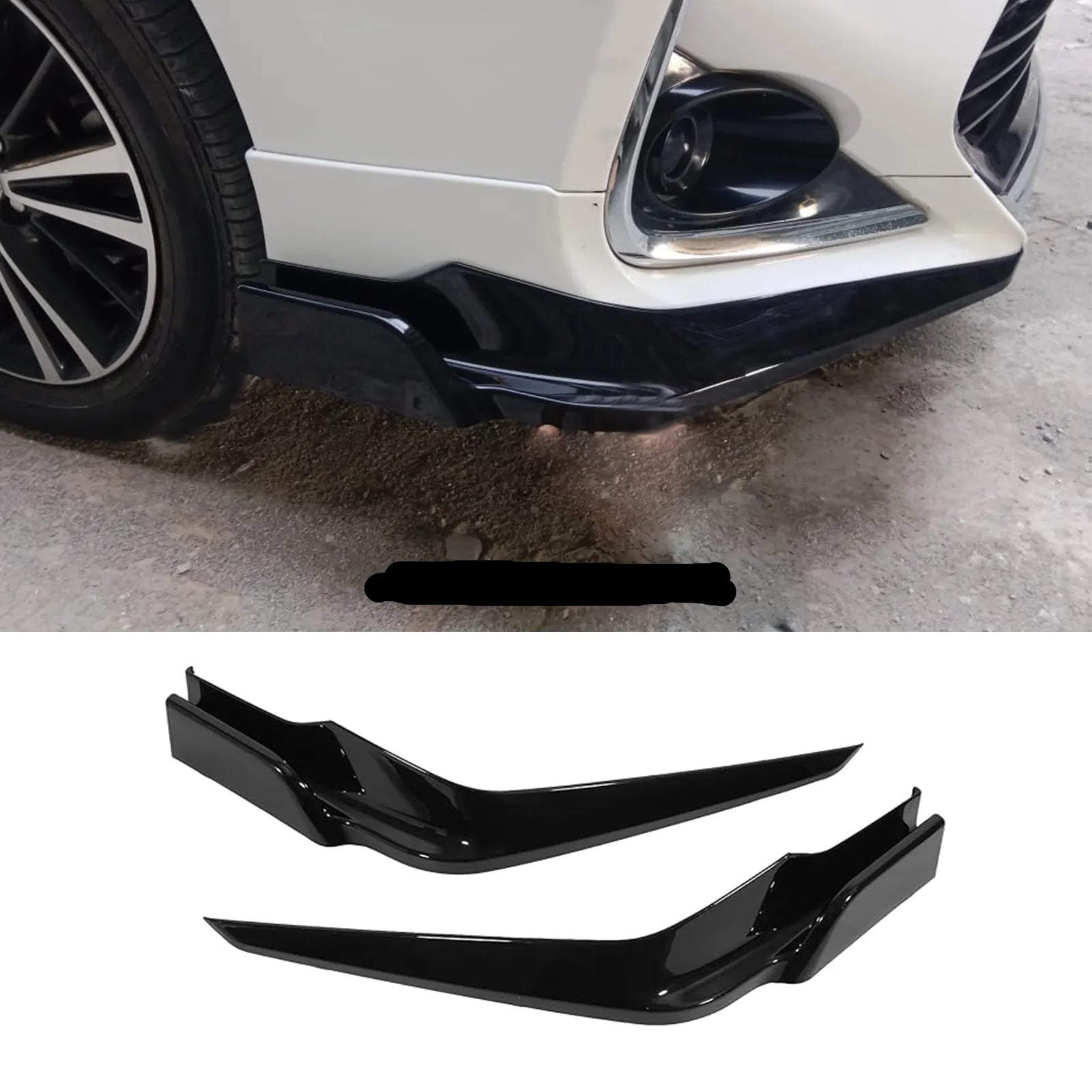 Honda Civic 11th Gen 2022-2026 Front Bumper Lip Splitter 1