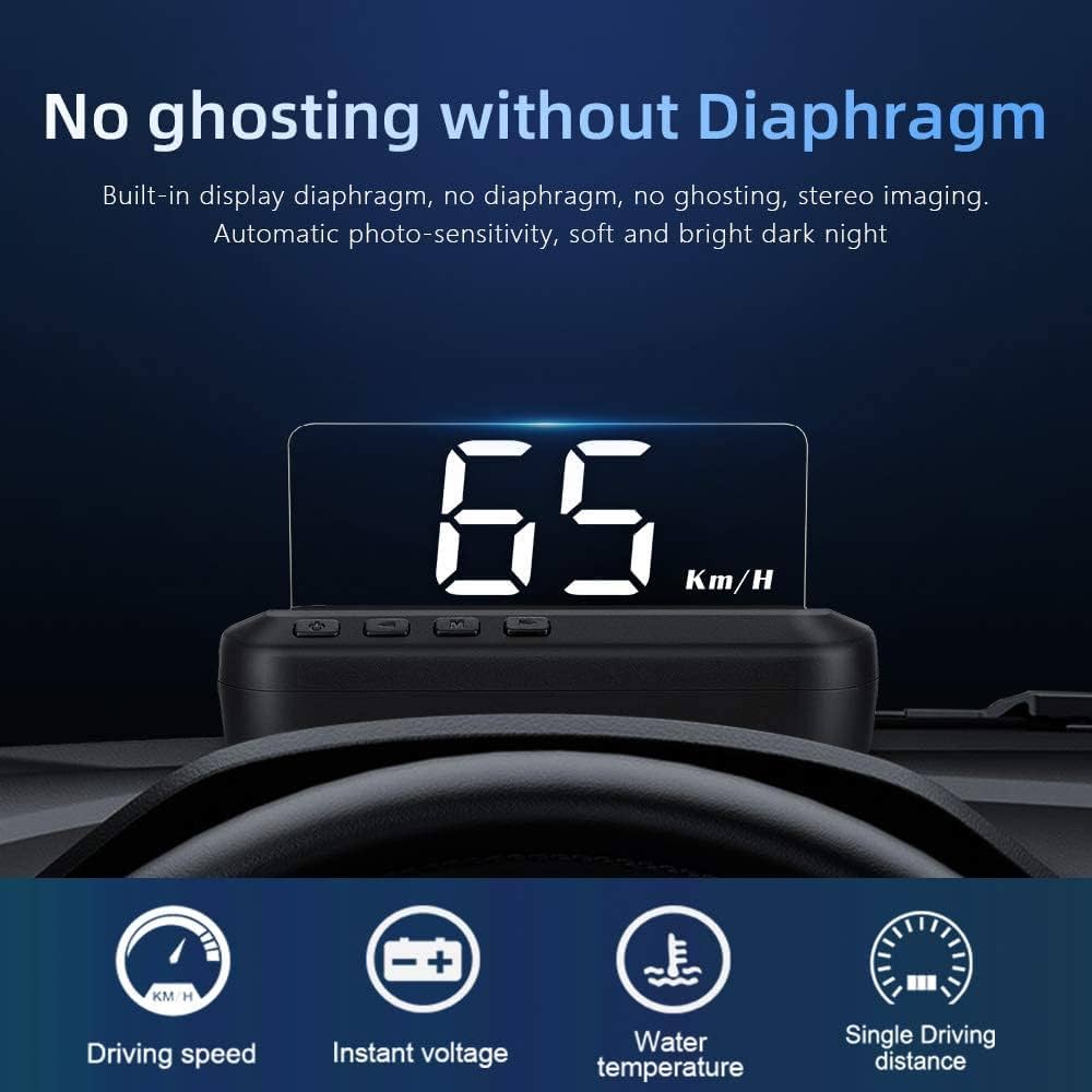 Universal Heads Up Display HUD Car Speed Projector 2