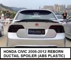 Honda Civic Reborn 2006-2012 Ducktail Trunk Spoiler 1