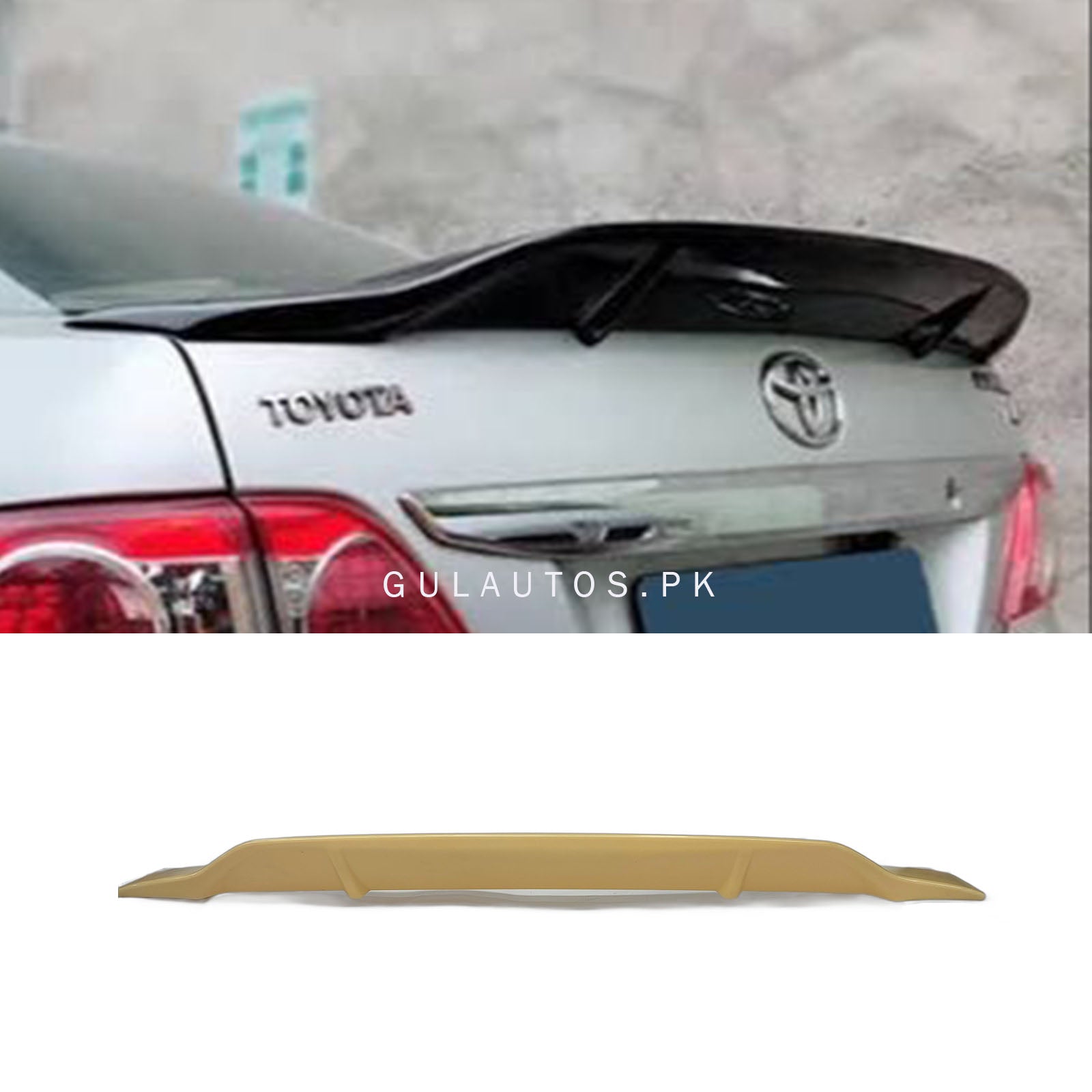 Toyota Corolla E140 2009–2013 Ducktail Trunk Spoiler 1