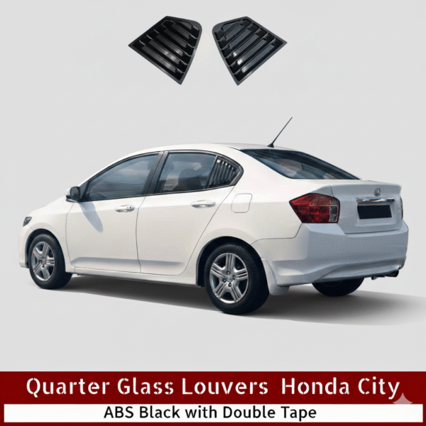 Honda City 2012-2016 Carbon Window Quarter Covers 3