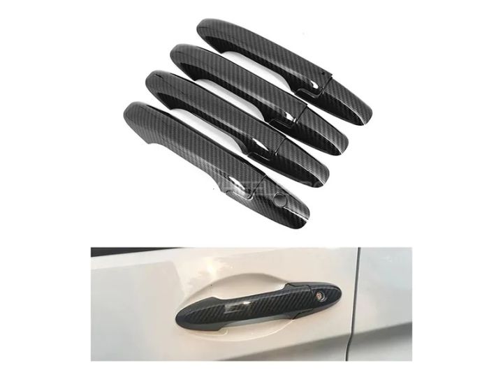 Honda City 2012-2016 Carbon Door Handle Cover Set 4