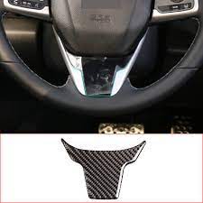 Honda Civic X 2016-2021 Carbon Steering Trim Cover 3