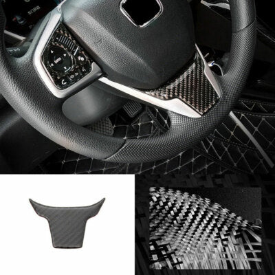 Honda Civic X 2016-2021 Carbon Steering Trim Cover 5