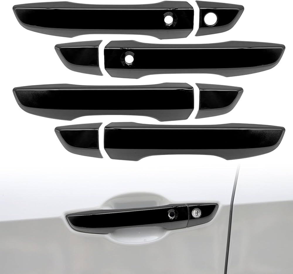 Honda Civic X 2016–2021 Carbon Style Door Handle Cover Full Set 3