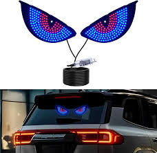 Devil Eye LED Car Rear Windshield Light 11 Modes 2