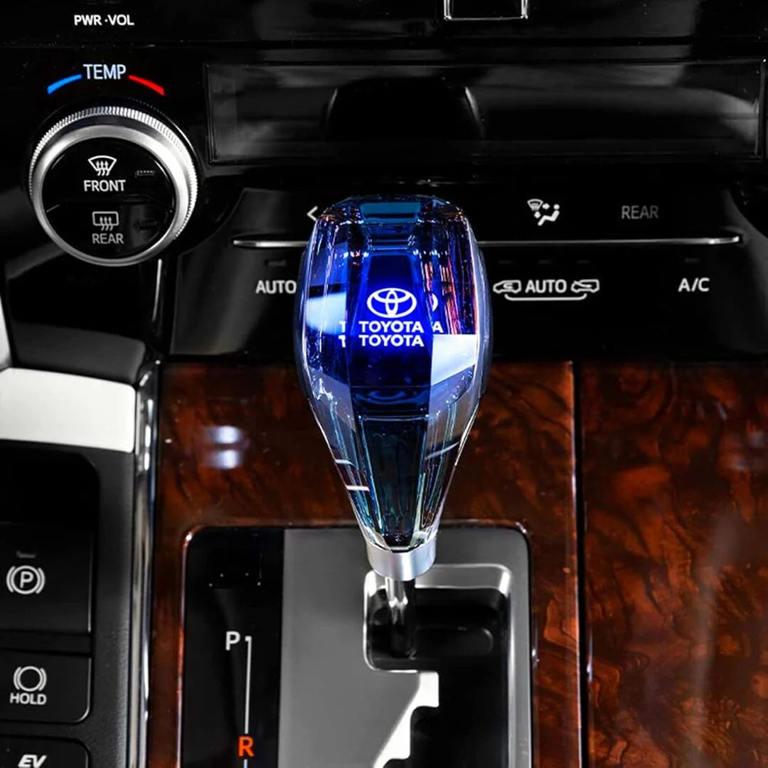 Universal Crystal LED Gear Knob – Touch Activated Premium Car Shifter 1