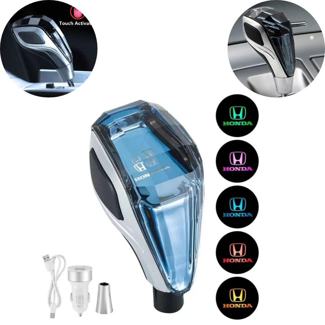 Universal Crystal LED Gear Knob – Touch Activated Premium Car Shifter 5