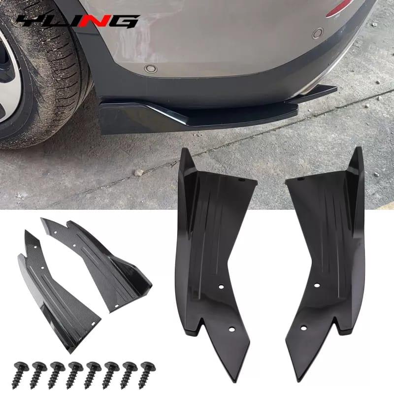 Car Rear Bumper Splitter Cut Style Universal Lip 2