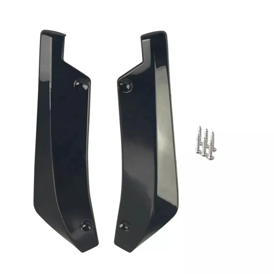 Car Rear Bumper Splitter Simple Universal Rear Lip 4
