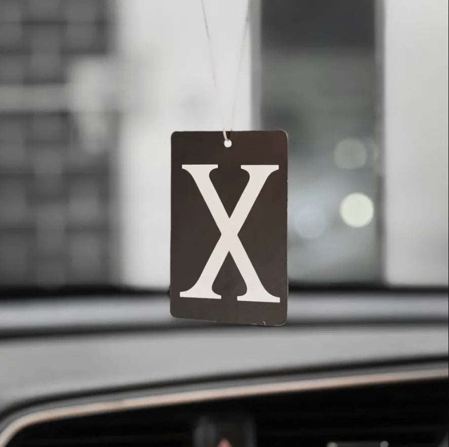 X Card Car Hanging Air Freshener Rear Mirror Perfume 2