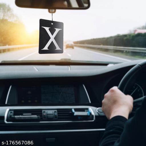 X Card Car Hanging Air Freshener Rear Mirror Perfume 4
