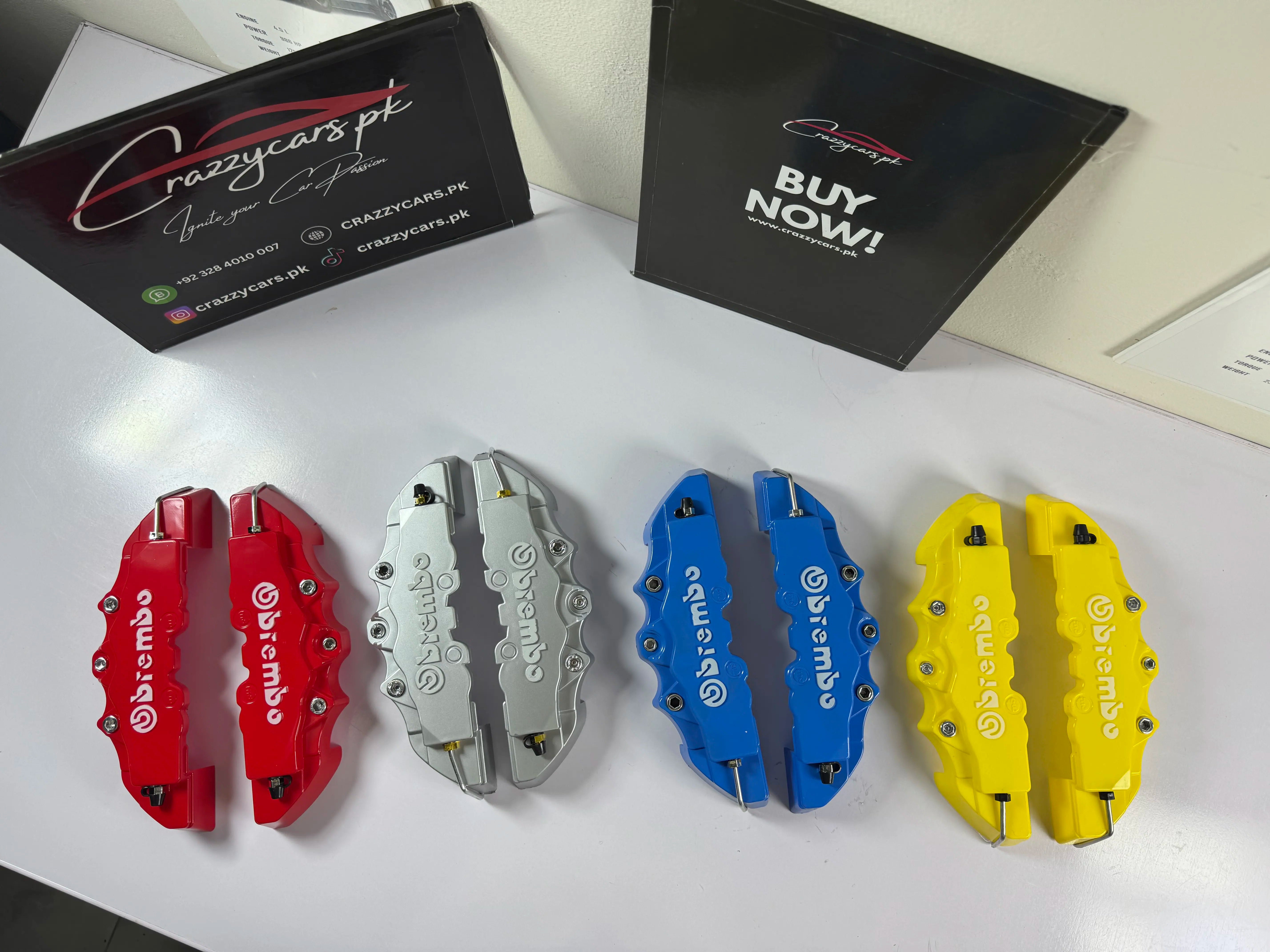 Brembo Style Brake Caliper Covers – Universal Fit 2