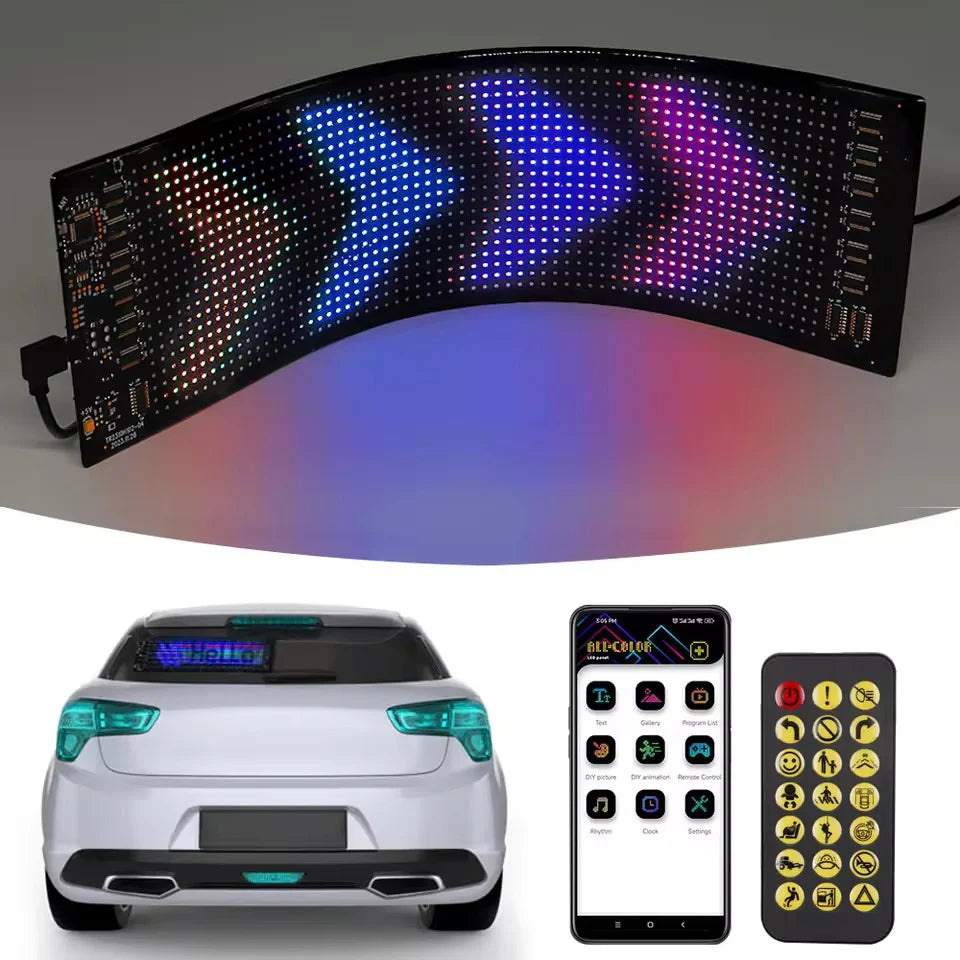 Universal LED Matrix Panel Programmable Display Light 6