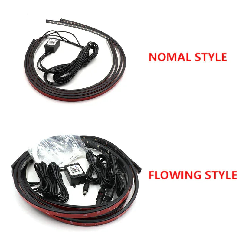 Dynamic Car Underglow RGB LED Underbody Kit 6