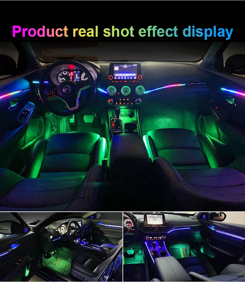 Premium Dynamic Ambient Interior Lights Multi-Point 6