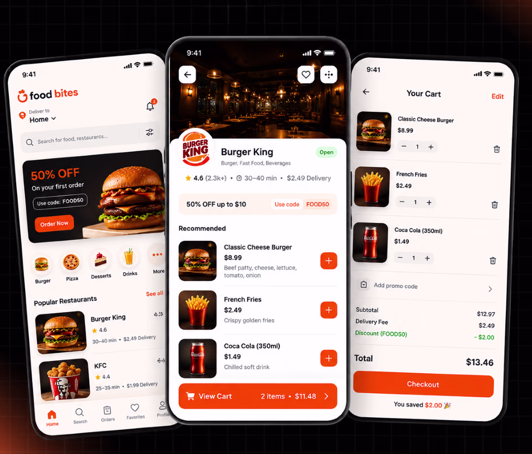 FoodBites - Premium Food Delivery Platform