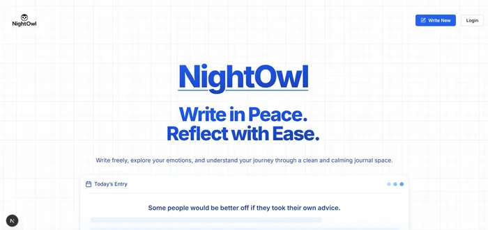 Night Owl Journal