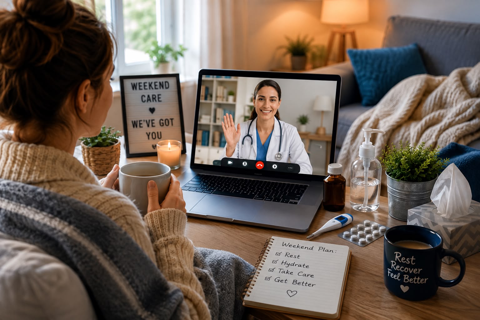 Need a Doctor on the Weekend in Ireland? See an Online GP on Saturday & Sunday in 15 Minutes
