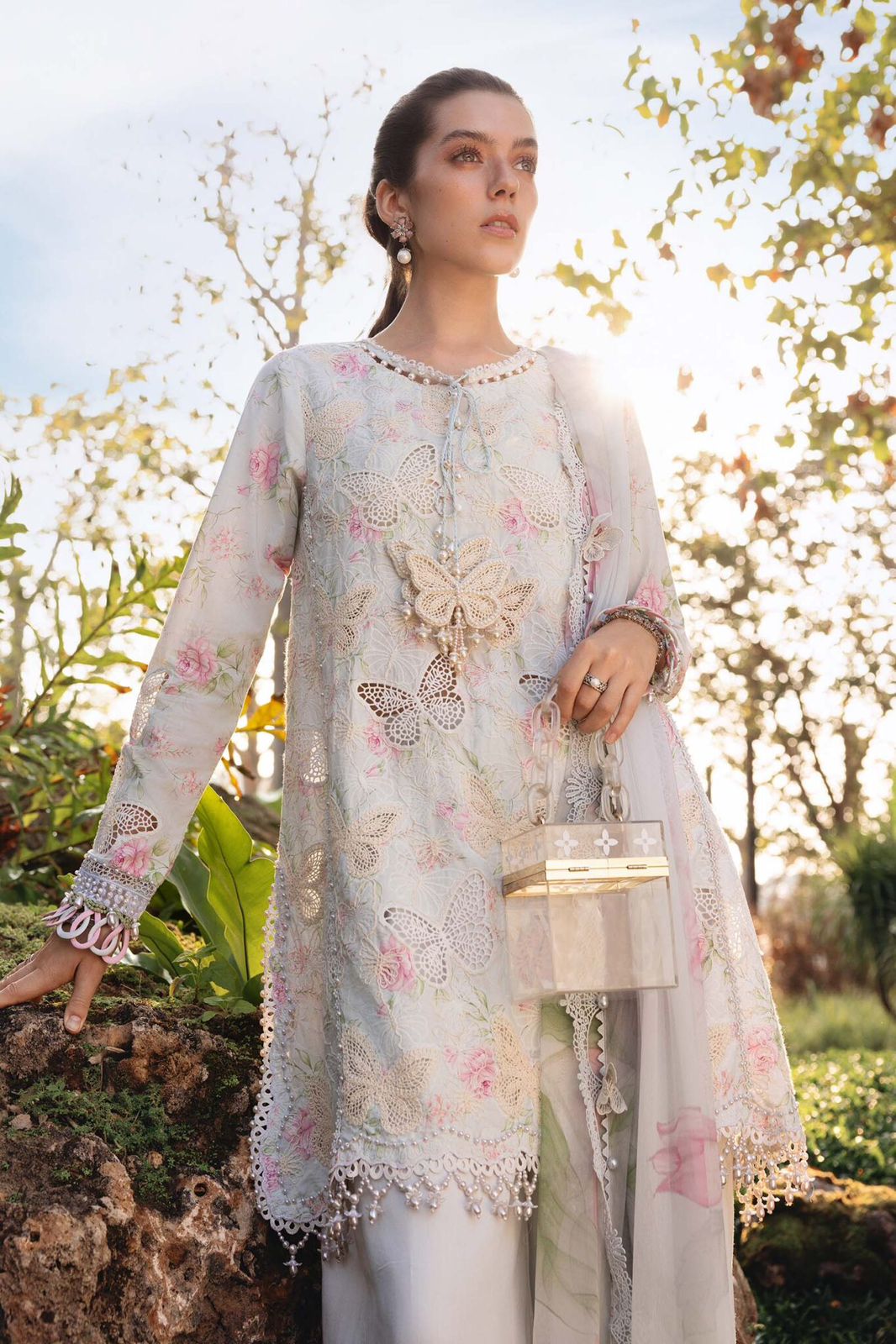 Chikankari Laser Lawn 8468