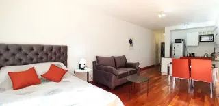 Amplio monoambiente con pileta climatizada, parrilla y seguridad - Miniatura 21