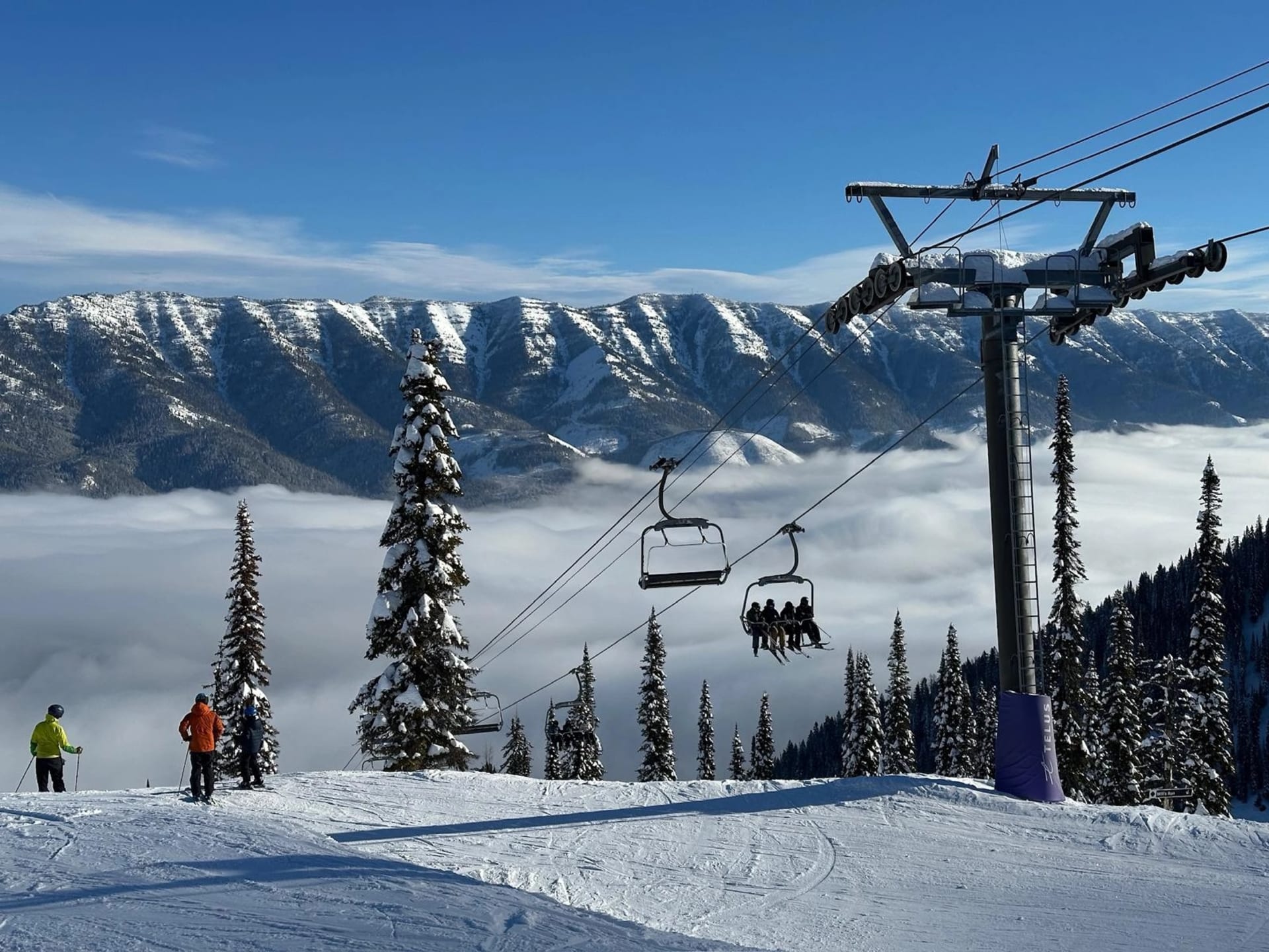 Fernie Alpine Resort with Chair Lift