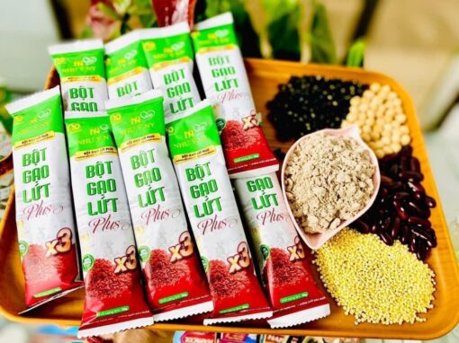 Bột Gạo Lứt Plus X3 Như Ý- Hiệu quả giảm cân gấp đôi bột thường
