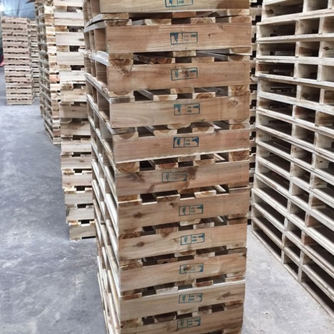 Pallet gỗ tràm thiết kế theo yêu cầu
