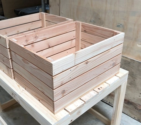 THÙNG GỖ PALLET 50X35X25