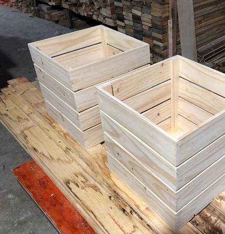 THÙNG GỖ PALLET 40X40X40