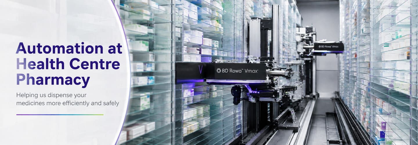 Automation at Health Centre Pharmacy