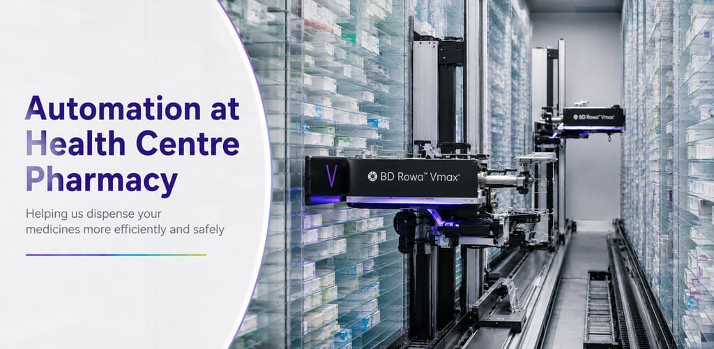 Automation at Health Centre Pharmacy