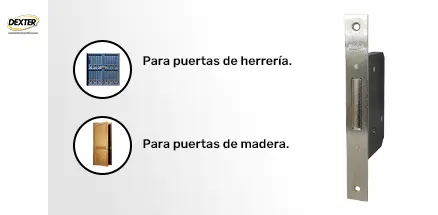 Cerradura con Cerrojo Reforzado DEXTER ® con Llave Tetra-Cruz de Seguridad