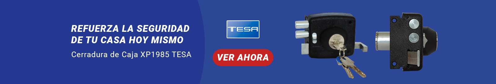 Cerradura TESA DE SOBREPONER TIPO CAJA XPR1985