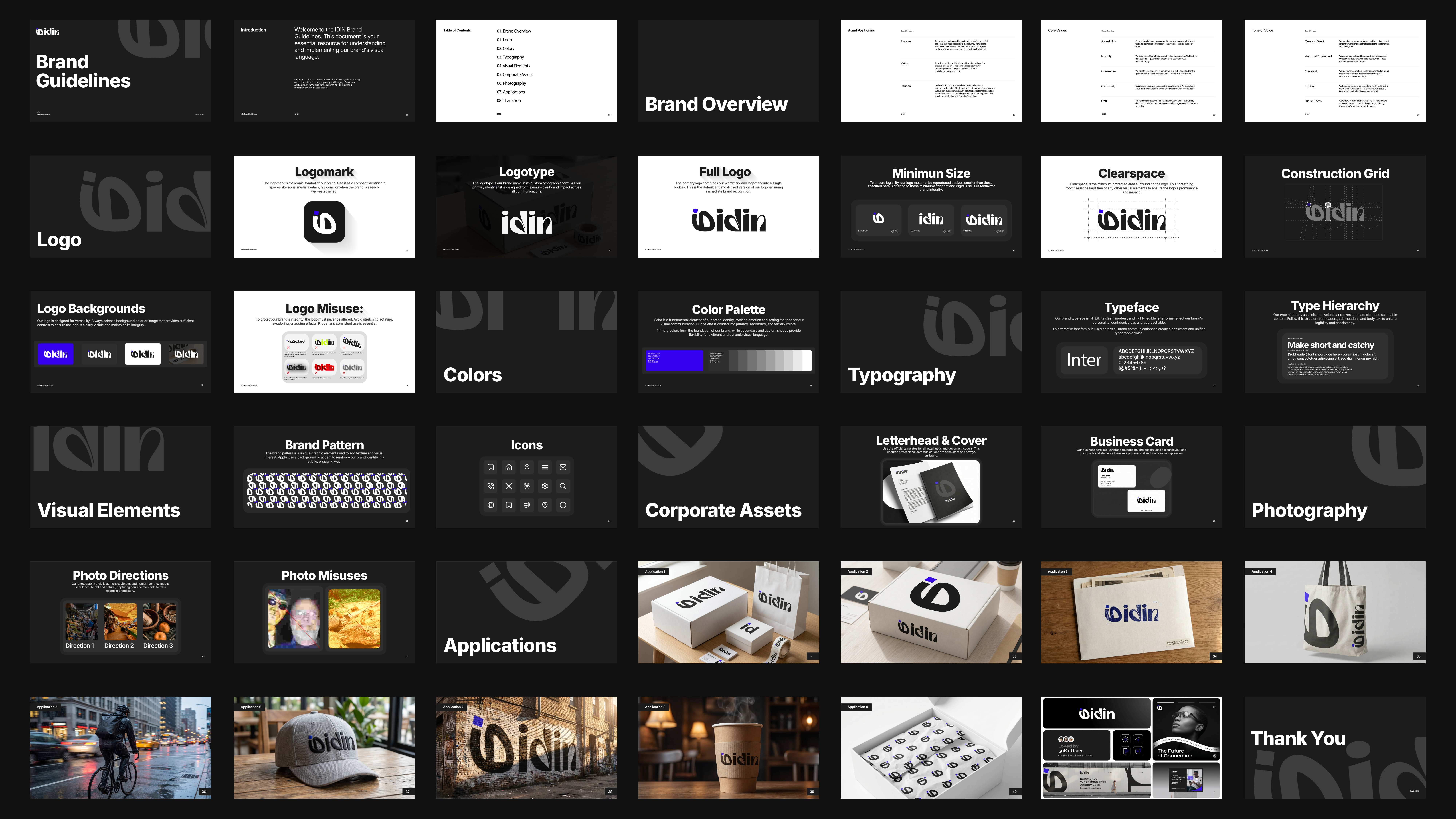 Idin — Brand Identity & Guidelines sub-graphic component file preview