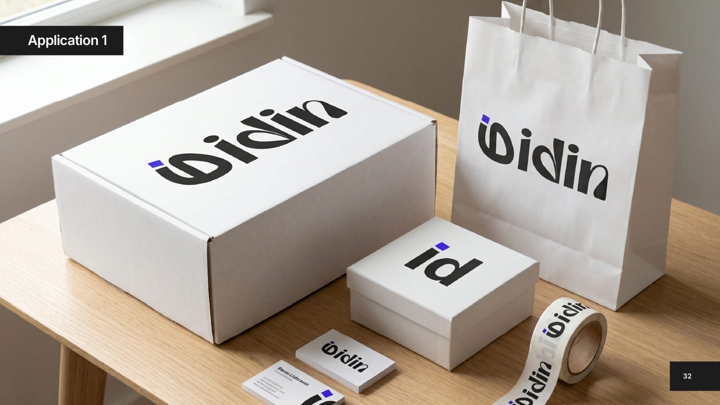 Idin — Brand Identity & Guidelines sub-graphic component file preview