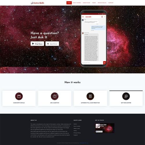 Astro Bidh - Website