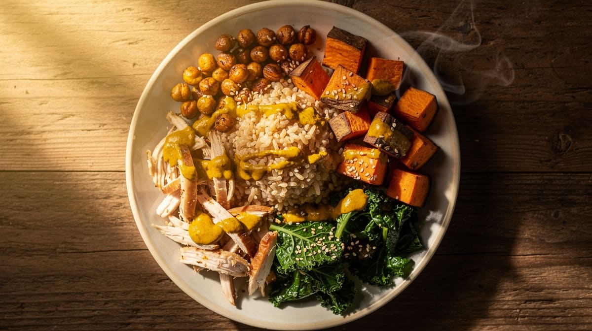 Day 5 - Recipe: Recovery Bowl After Strength Training - High protein recipe by Merina Nutrition