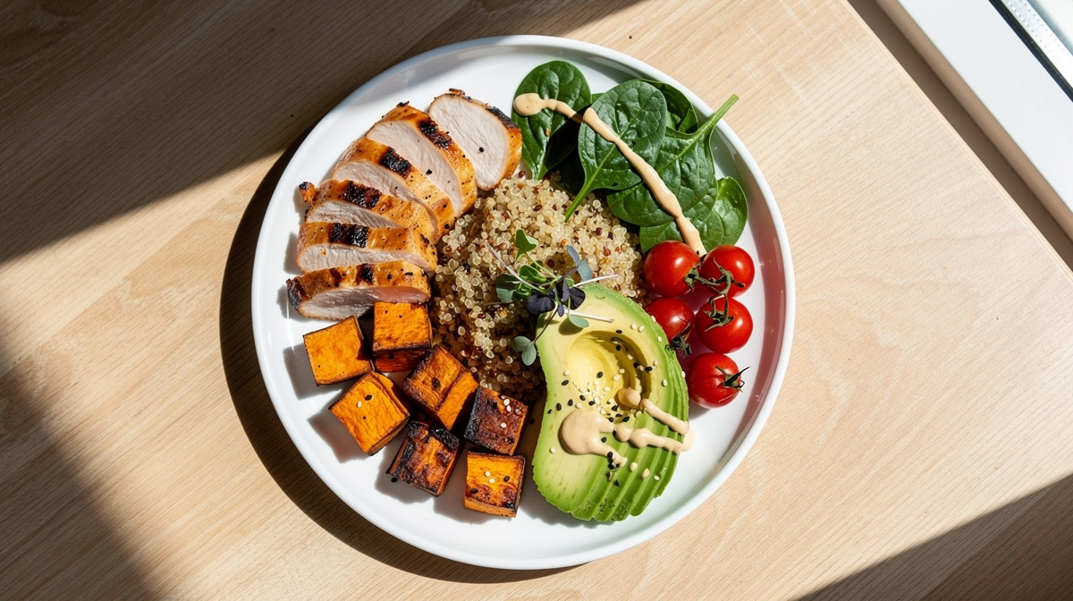 Simple Science-Backed Protein Bowl - High protein recipe by Merina Nutrition