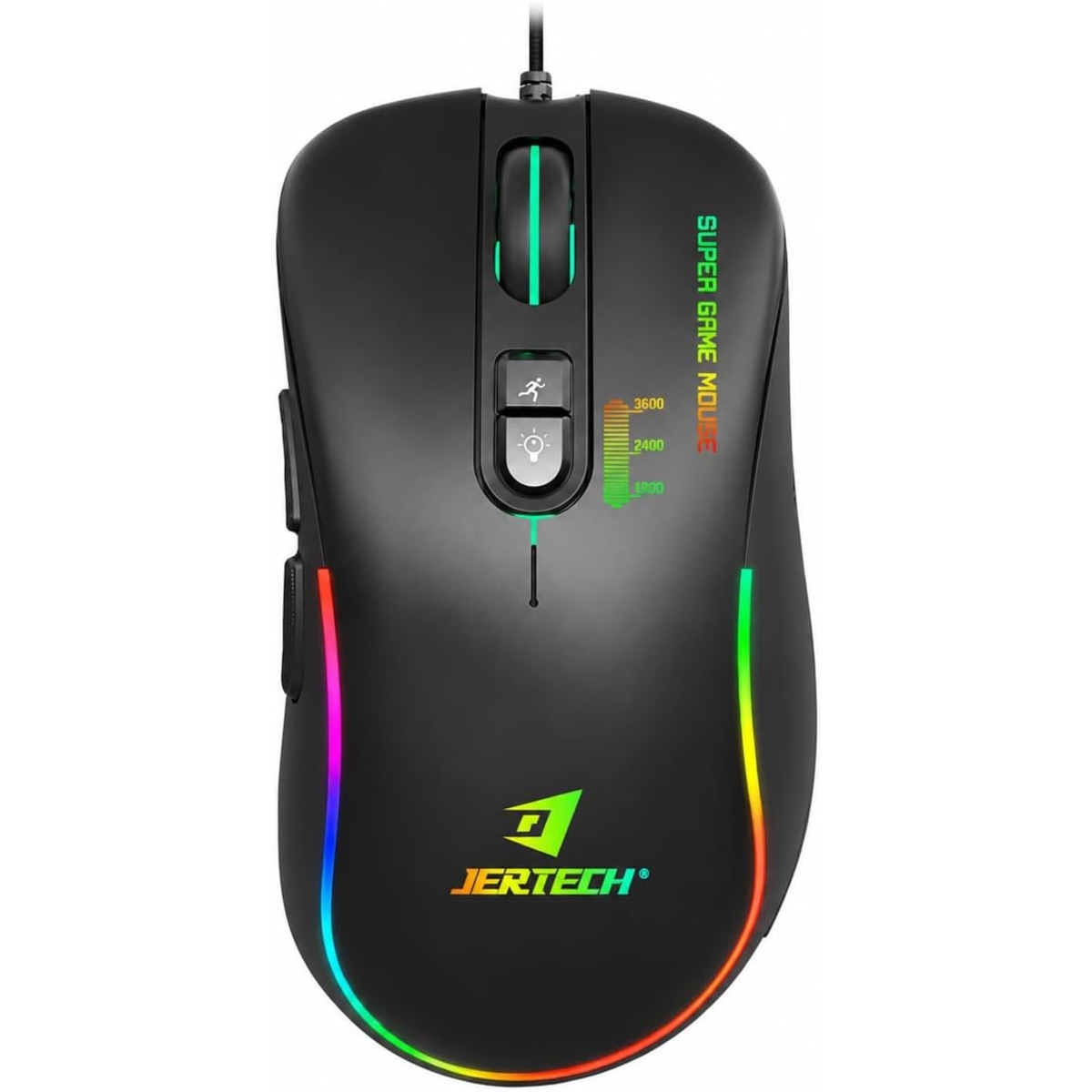 Jertech XP13 GUNS Wired Gaming Mouse – 3600 DPI Optical Sensor, RGB ...